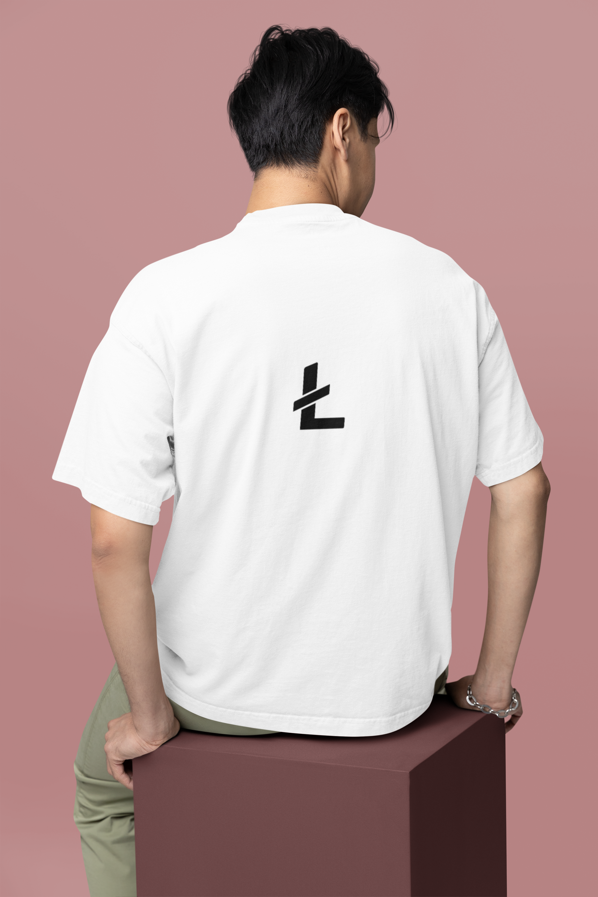 T-shirts crypto Litecoin White