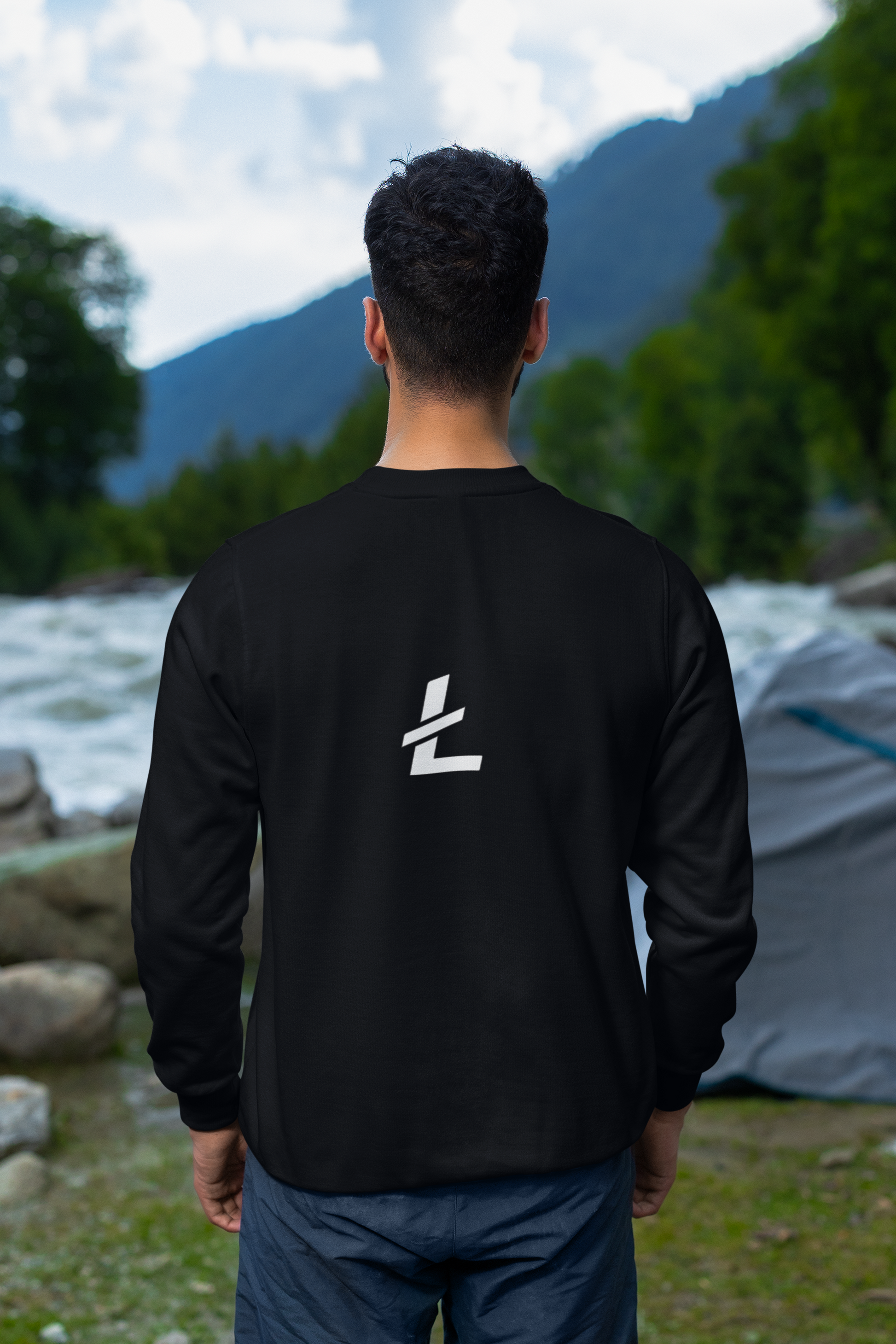 Sweaters crypto Litecoin Black