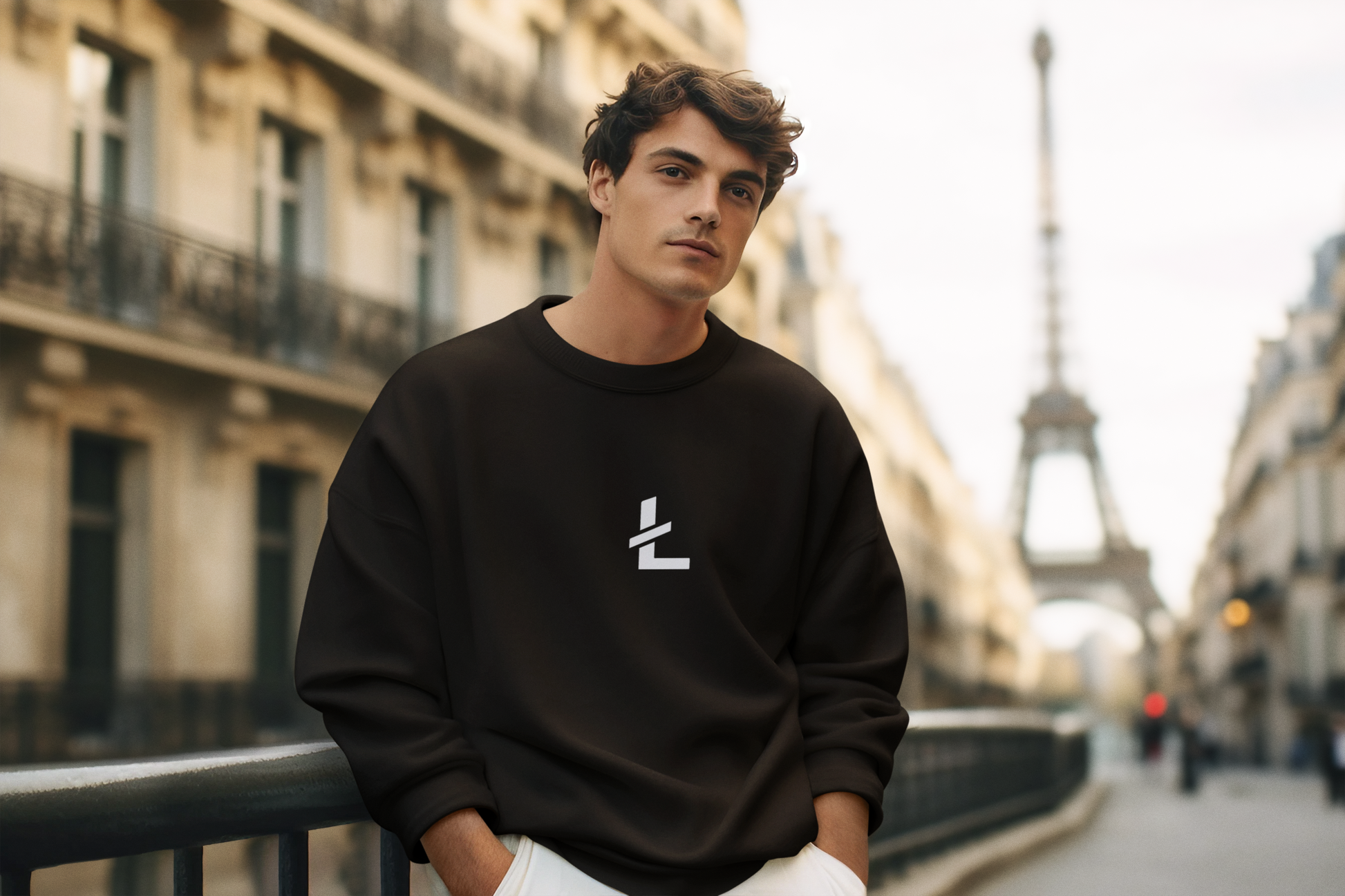 Sweaters crypto Litecoin Black