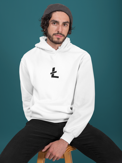 Hoodie crypto Litecoin White