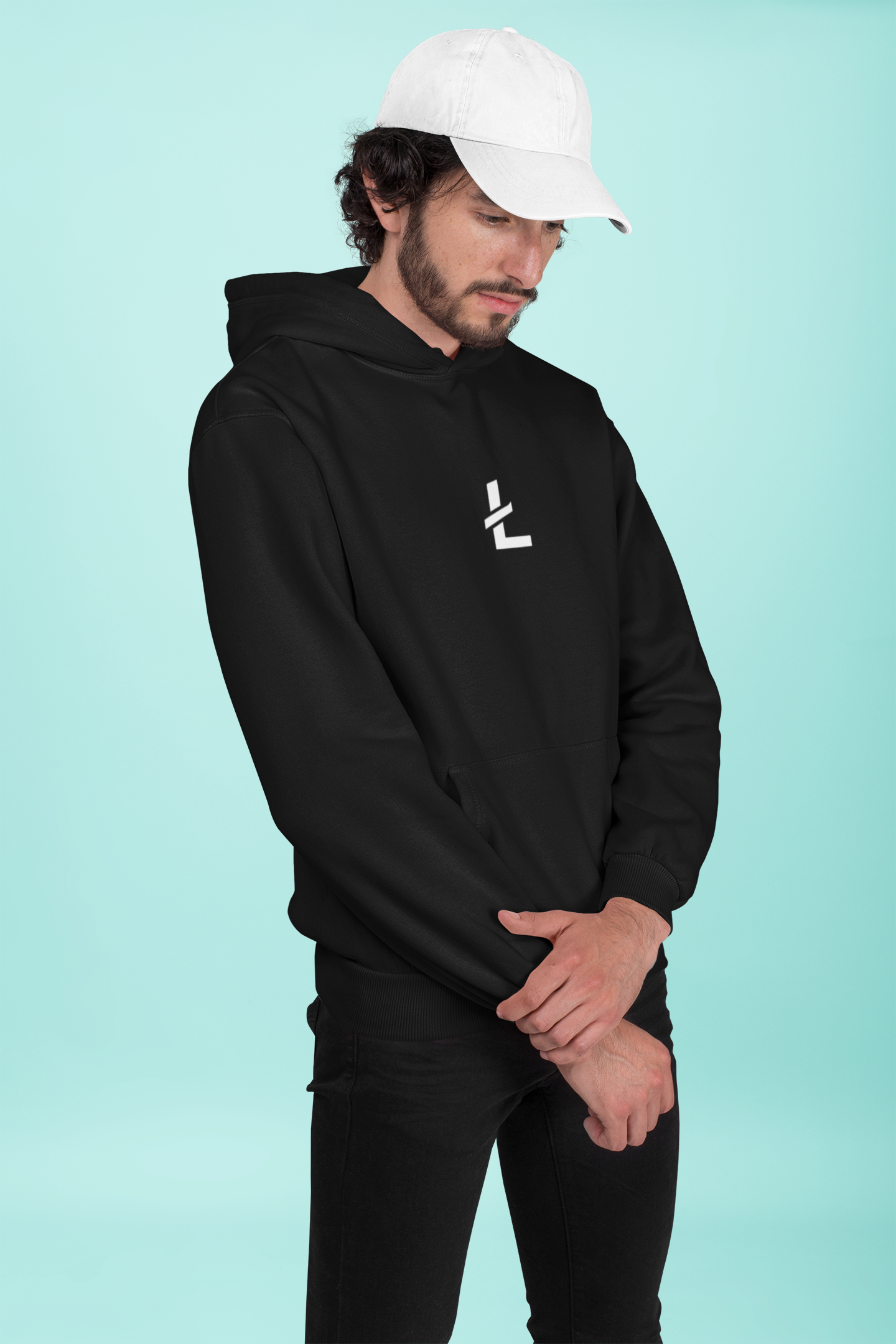 Hoodie crypto Optimism Black