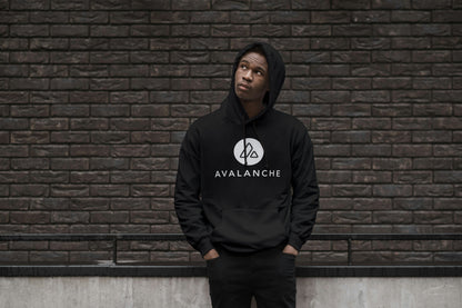 Avalanche Crypto Hoodie Black