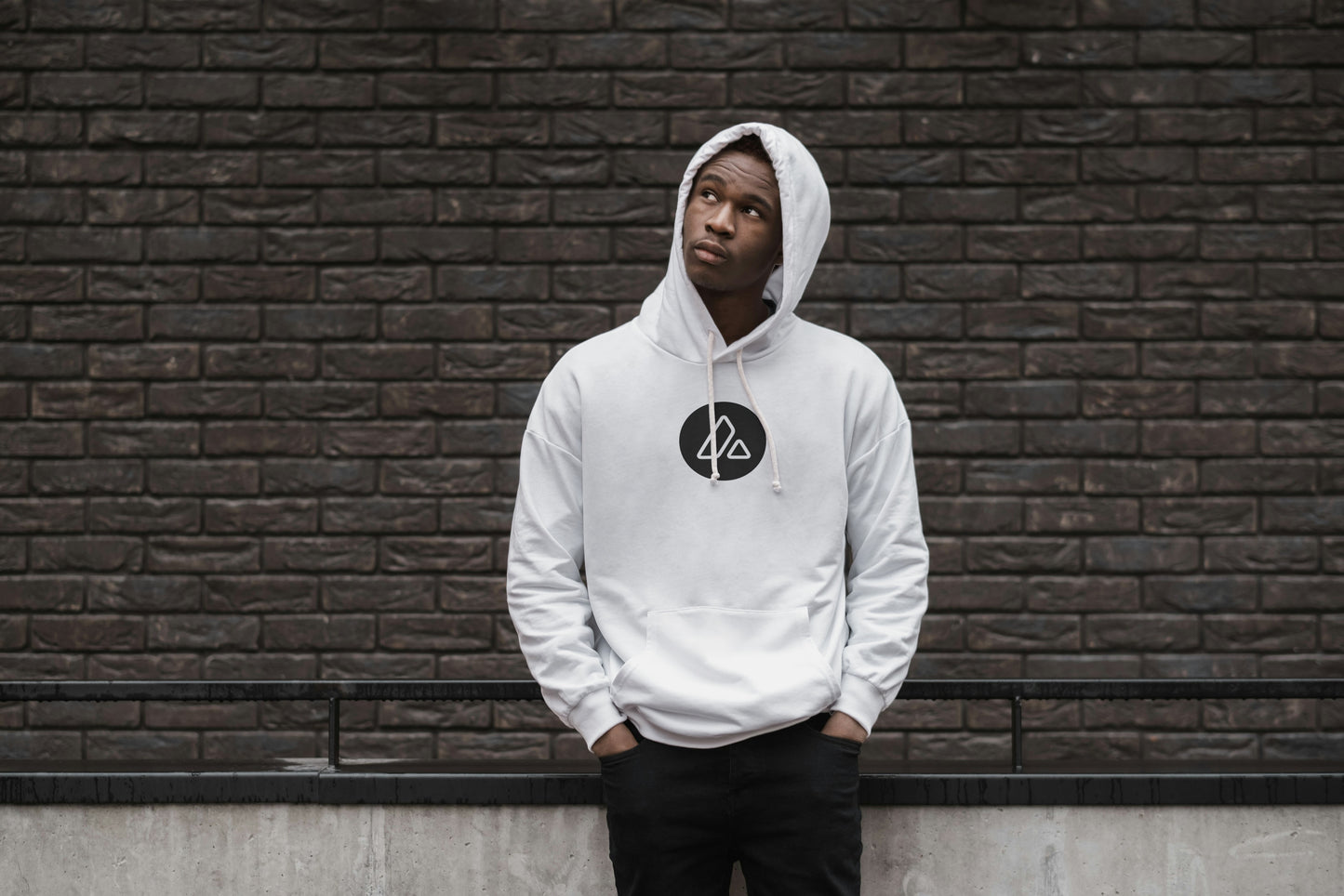 Hoodie crypto Avalanche White