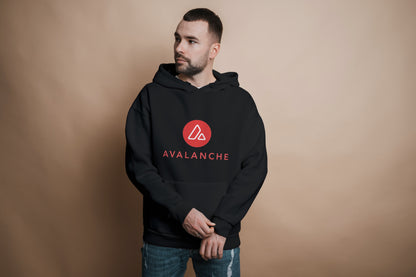 Avalanche Crypto Hoodie Black