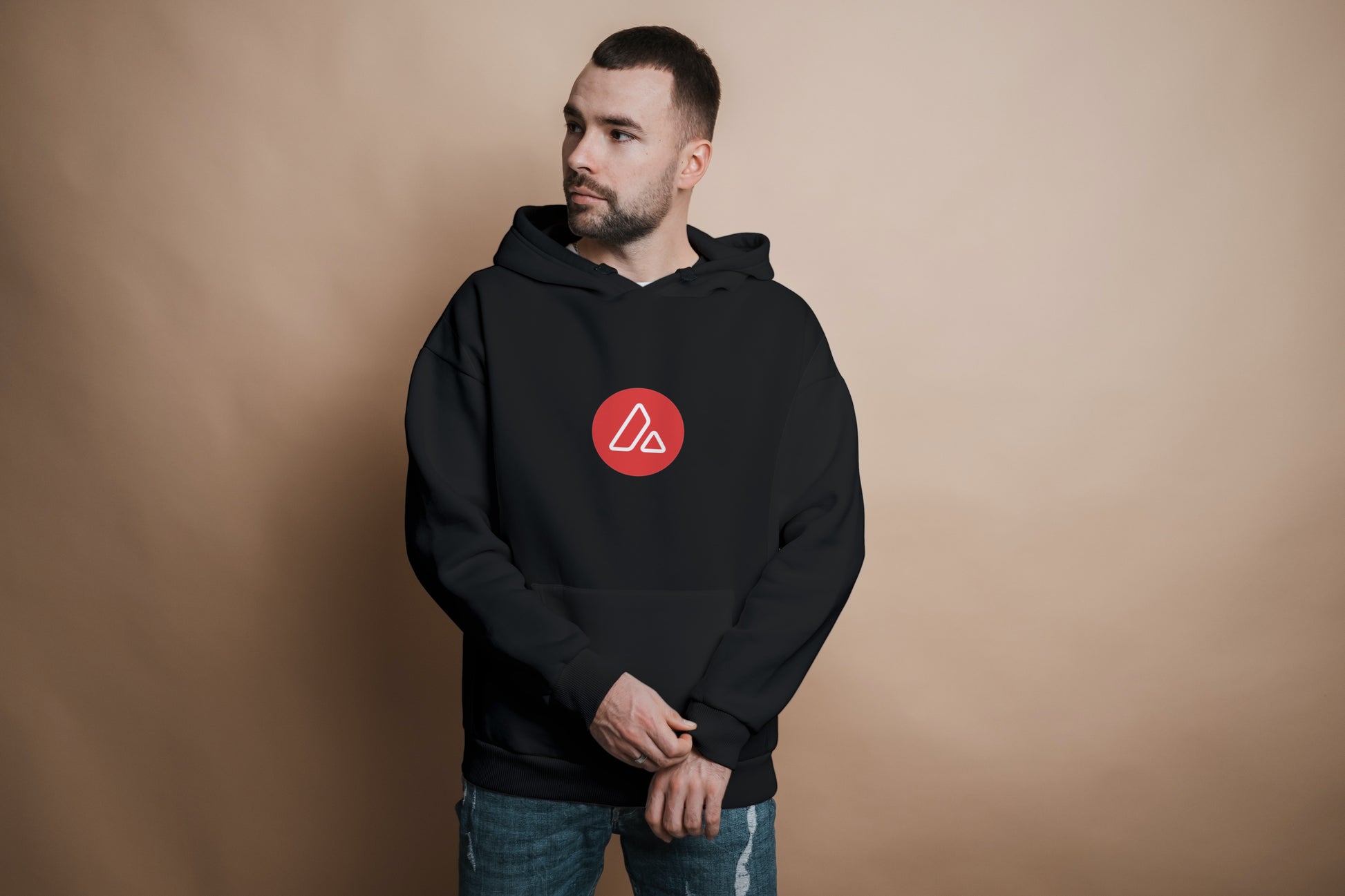 Hoodie crypto Avalanche black