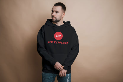 Hoodie crypto Optimism Black