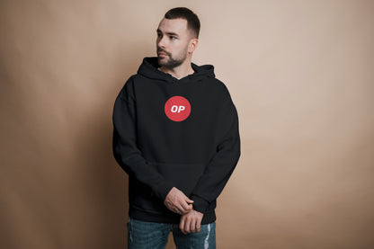 Crypto Hoodie Optimism Black