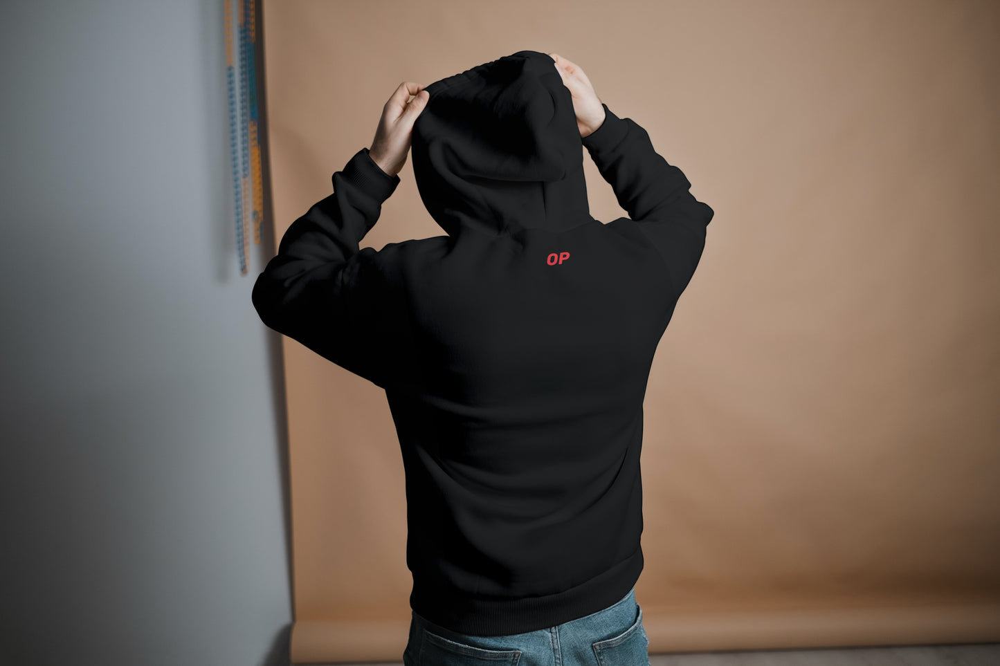 Crypto Hoodie Optimism Black