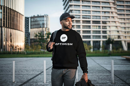 Optimism Crypto Sweater Black