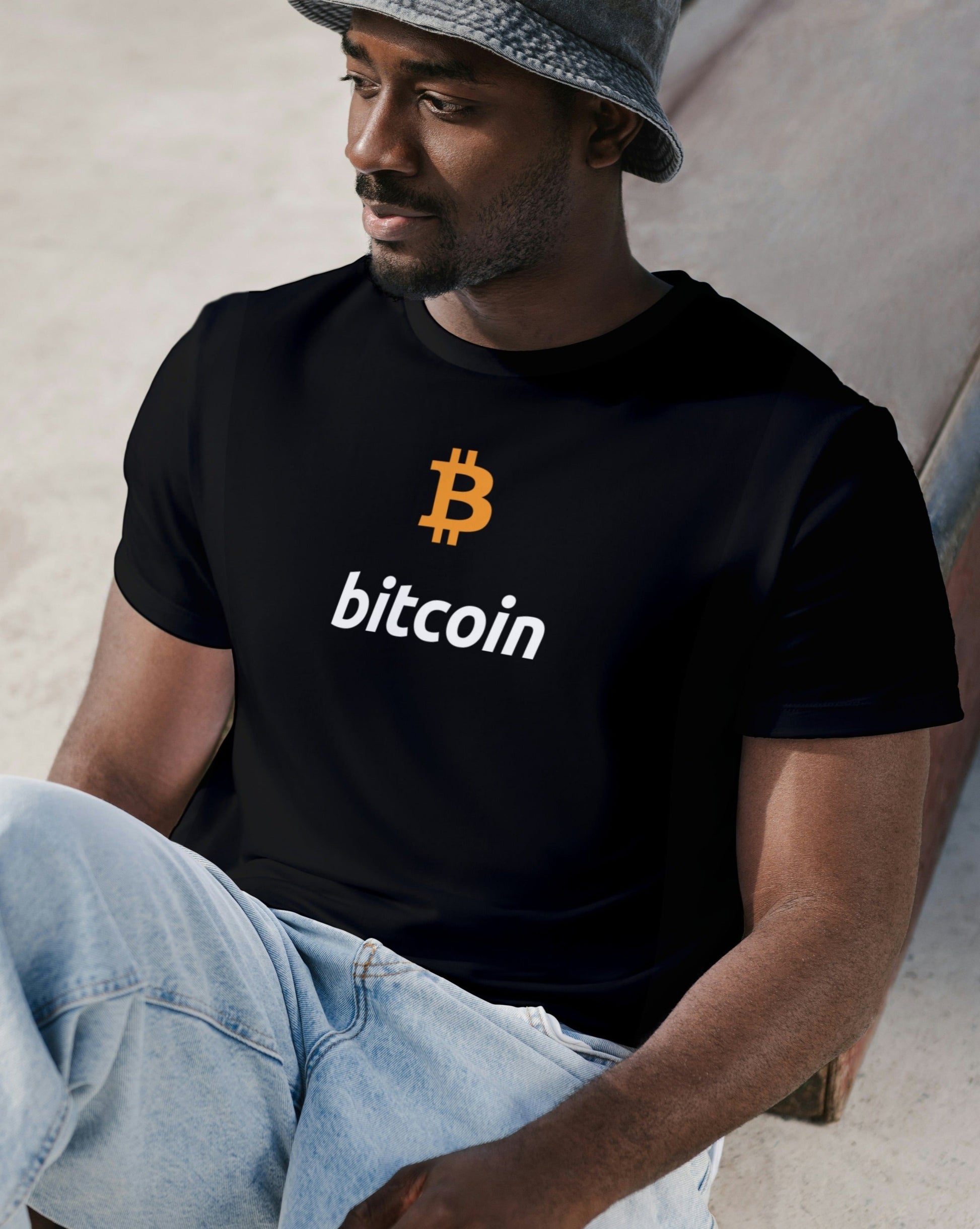 Black Crypto Bitcoin T-shirts Ukrswapshop