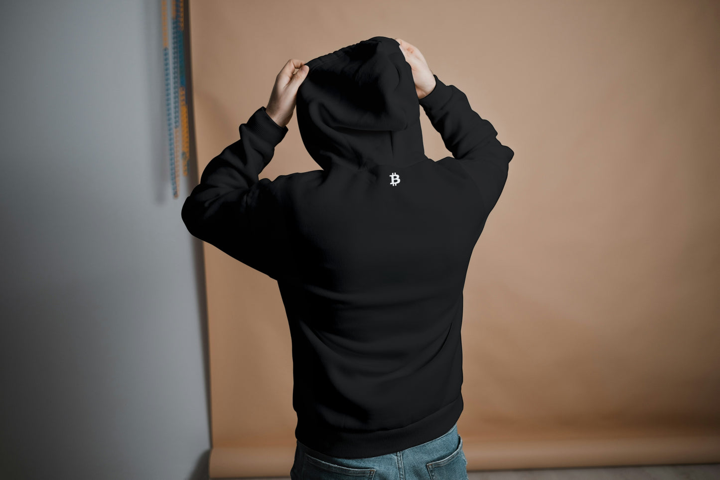 Crypto Hoodie Bitcoin Black