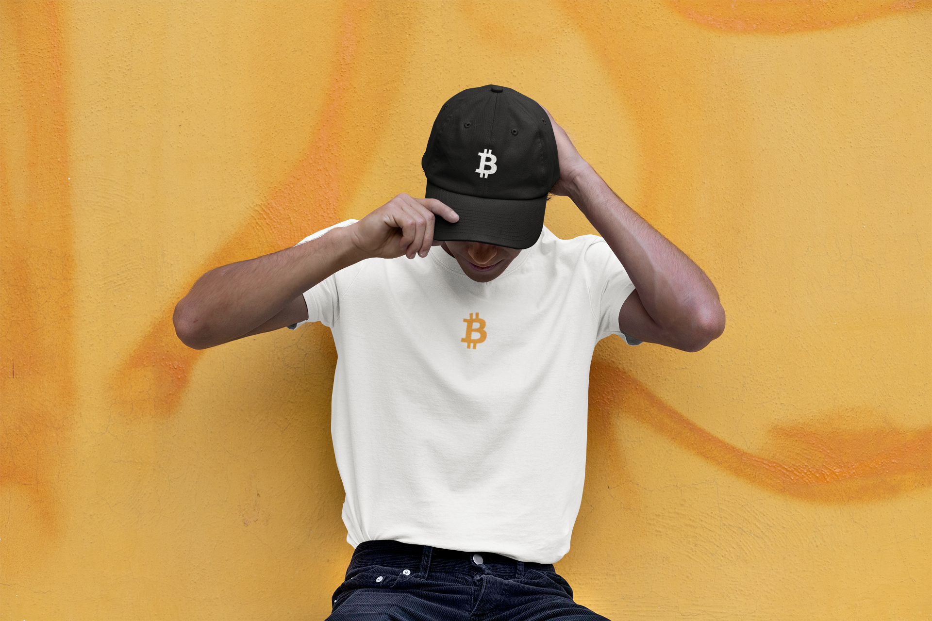 Bitcoin Cap Black