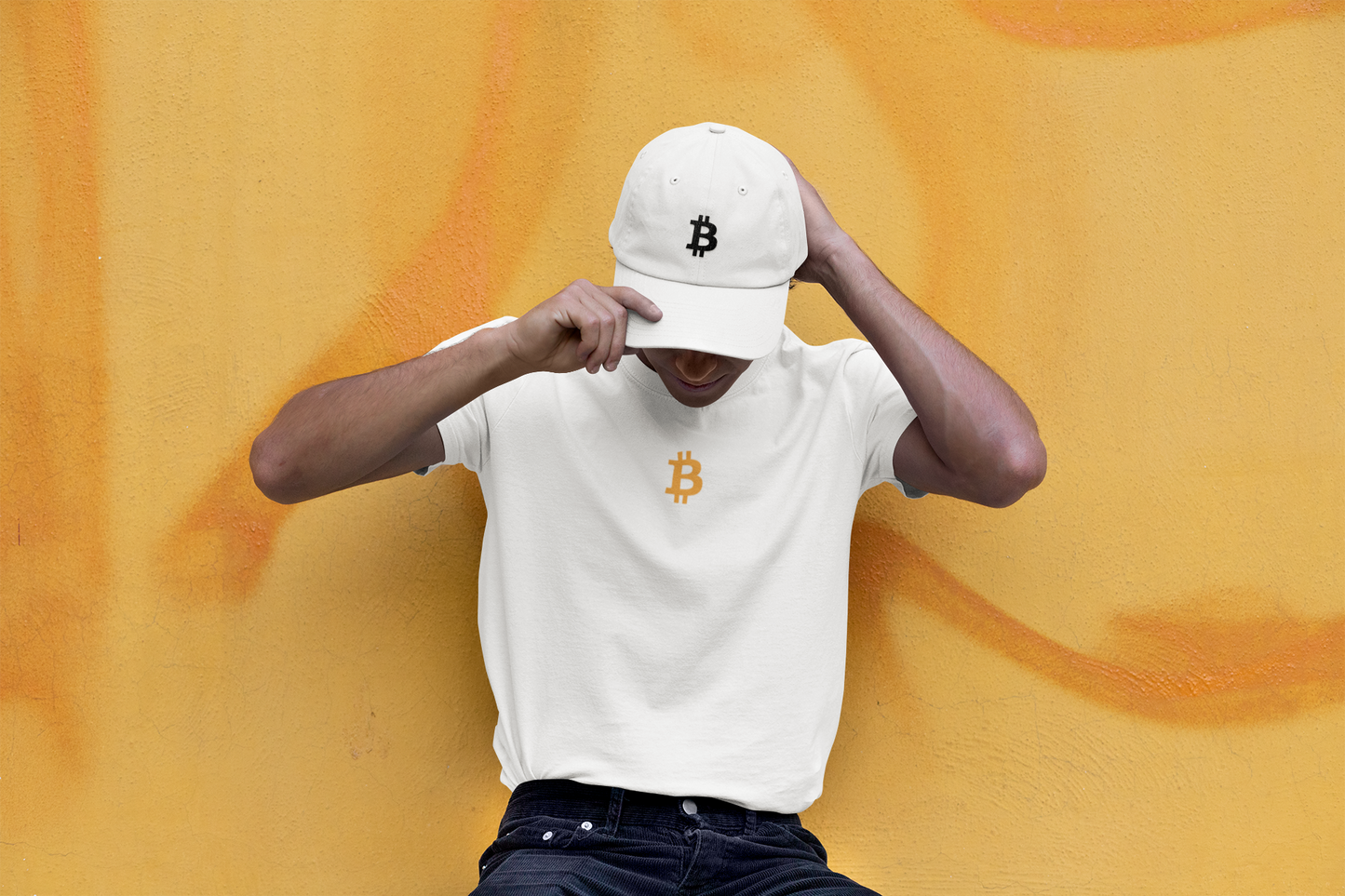 Bitcoin Cap White